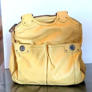 Marc by Marc Jacobs Yellow Leather Shoulder Bag